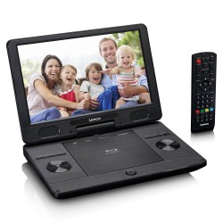 Draagbare 11.5"" Blu-ray - DVD speler met USB en SD Lenco BRP-1150BK Zwart