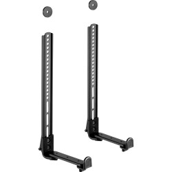 My Wall HZ 19 L Soundbar-beugel Zwenkbaar Zwart 1 stuk(s)