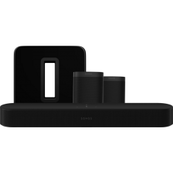 Sonos Beam Gen. 2 5.1 + One SL (2x) + Sub G3 Zwart
