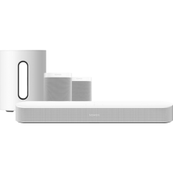 Sonos Beam Gen2 + 2xOne SL + Sub Mini Wit